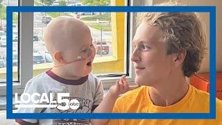 Friendship has no formula: Ankeny football player shares special bond with childhood cancer patient