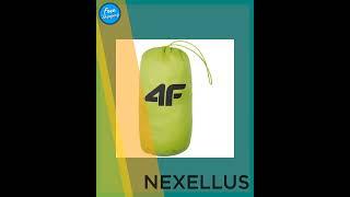 Men's 4F Green Down Jacket H4L20-KUMP004 45S, Lightweight Primaloft Insulation, High Collar, Wate...