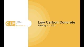 Low Carbon Concrete | Eric Dunford, Teck Chua, Michael Cropper