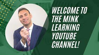 Welcome to the Mink Learning YouTube Channel!