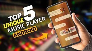 Top 5 Unique Music Players for Android 2024  | Best Features & Sound Quality!