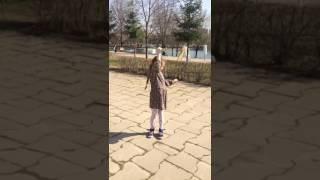"Волчий стиль". Аделинка, моя ученица)))