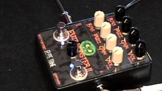 Elite Tone Fuzzmonster Dual Silicon & Germanium fuzz guitar effects pedal demo