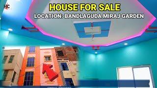 House For Sale In bandlaguda chandrayangutta Hyderabad  g+2 Registrated House For Sale