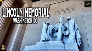 Lincoln Memorial Washington DC Walking Tour [4K]