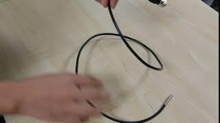 Ridgid camera probe for automotive borescope
