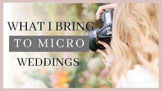 What Camera Gear I Bring To Micro Weddings