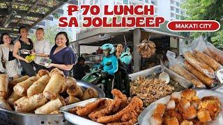 ₱70 LUNCH SA JOLLIJEEP | Team Chef RV in Makati City