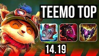 TEEMO vs DR. MUNDO (TOP) | 900+ games | EUW Diamond | 14.19