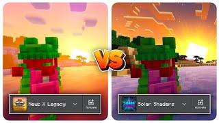 Newb X LMI VS Solar Shaders [ MCPE ]