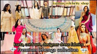 Famous Celebrity shop| RUPAM |coimbatore| elite lehengas|different fabrics in single store