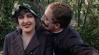 Charlie Chaplin A Jitney Elopement 1915 Color  [4K-60FPS] Edna Purviance