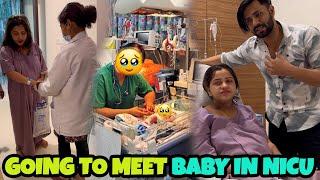 GOING TO MEET BABY IN NICU AFTER C-SECTION DELIVERY | VJ PAWAN SINGH