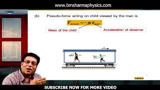 Bm Sharma Cengage Physics| Pseudo Force - Definition and Examples