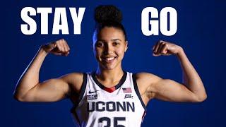 Will Azzi Fudd Return to UConn in 2025-26 - Pros & Cons - Plus we look to UConn's Future after Geno