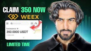 WEEX Exchange: Claim 350 Bonus and Start Trading - Step By Step Guide