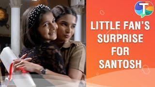 Bhavika Sharma aka Santosh's little fan surprised her with a special gift | Maddam Sir