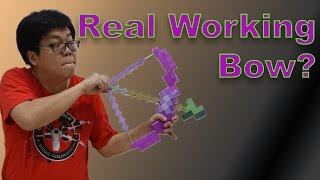 REAL Bow Action!! - Minecraft Enchanted Bow