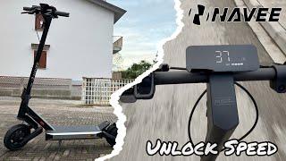 NAVEE S40 & NAVEE S60 Electric Scooter - Unlock Speed 40 km/h