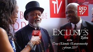 Exclusive - At the Tony Elumelu Entrepreneurship Forum