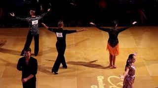 Cleveland DanceSport Challenge 2020 - Open Pro Rhythm Quarter Final & Semi Final - Kyle & Masha