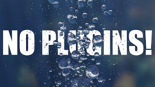 NO-PLUGIN rising bubbles in Cinema 4D