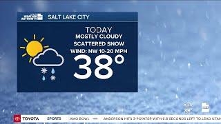 Rain and snow continues in Utah- Monday, December 30