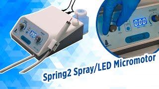 Spring2 Spray/LED Micromotor from Mariotti Italy - Instructions of Use Video