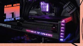 ASUS ROG STRIX 4070 TI UNBOXING AND SHOWCASE