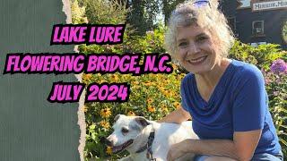 Lake Lure Flowering Bridge & Rainbow Bridge, Lake Lure, N.C. - July 24, 2024