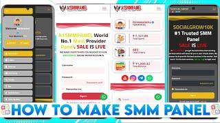 How to install SMM Panel Script in Hosting | Create own SMM Panel Website | How to make SMM Panel