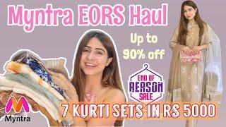 Huge Myntra Sale Haul *EORS* | Shocking Deals #myntrahaul #sale