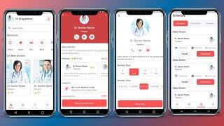 Doctor Appointment App UI Design In Flutter - Flutter UI Design Tutorial