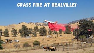 Grass Fire at Bealville!