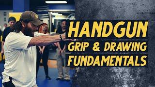 Handgun Grip and Drawing Fundamentals | Sheepdog Response