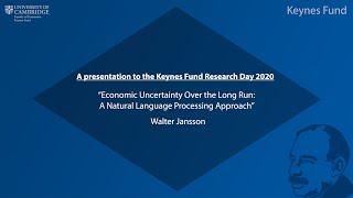 Keynes Fund Economic Research – Economic Uncertainty Over the Long Run – Walter Jansson