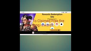 How to Calmed free fire new song rewards -Secret Raw Agent Gaming