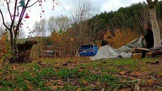 YAYLA KÖYÜNDE ÇOK SOĞUK BİR HAFTA SONU