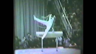 1981 World Championships - Xiaoping Li - Pommel Horse