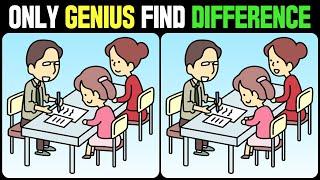 Spot The Difference : Only Genius Find Differences [ Find The Difference #590 ]