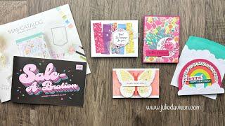  UNBOXING: Stampin' Up! Jan-Apr 2025 Mini Catalog & Sale-a-Bration Sneak Peeks -- FULL Video