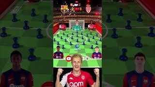 BARCELONA vs MONACO | CLUB FRIENDLIES HIGHLIGHTS | MARBLE FOOTBALL |08/12/24| #espn #asmr