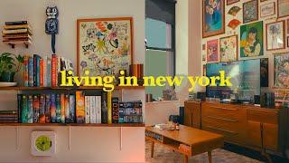  decorating my new york city apartment (colorful & maximalist)