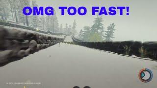 EPIC BOBSLEIGH RIDE! (Pt1) - The Forest (New Update v.66)