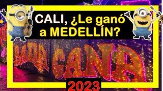 Alumbrado de CALI 2023 4k ¿Es el MEJOR Alumbrado Navideño? (Salsa y Bulevar del Rio Cali Colombia)