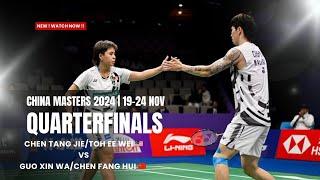 Chen Tang Jie/Toh Ee Wei  Vs Guo Xin Wa/Chen Fang Hui  | China Masters 2024