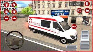 Direksiyonlu ambulans oyunu 14 | American Ambulnce Simulator - Ambulans oyunları 4K Android Gameplay