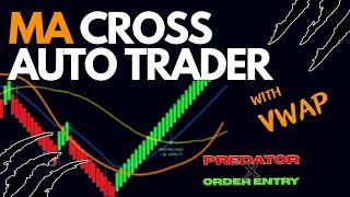 MA Cross Auto Trader Update NinjaTrader | Predator X Order Entry