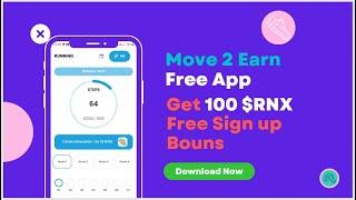 How To Use RunX Free Move2Earn App | Free Move2Earn App | Walk 2 Earn