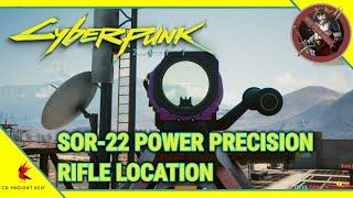 Cyberpunk 2077 - How To Get The SOR-22 Power Precision Rifle Location